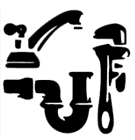 best quality plumbing company logo bw icon.png